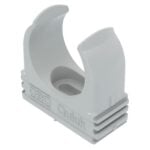 BETTERMANN Rohrschelle Ø17,5-24,3mm Kunststoff Quick 2955 M25 kompl anreihb Schraubl