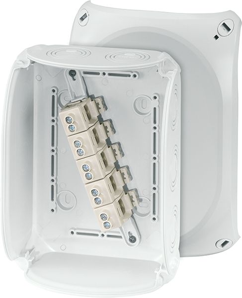 Hensel HENSEL Abzweigdose Klemme IP66/IP67/IP69 KF 1610 G 16qmm 210x155x92mm quadrat