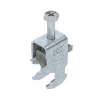 BETTERMANN Bügelschelle 8-12mm 1-fach ST BS-H1-K-12 FT C-Profil W=Kunststoff