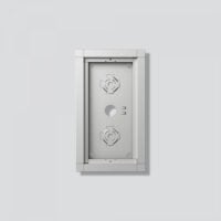 SIEDLE Gehäuse Aluminium innen/außen si GA 612-2/1-01 SM