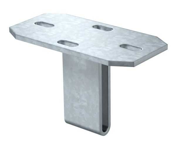 OBO Bettermann BETTERMANN Schraubkopfplatte U-Profil KU 7 FT für Deckenmont 90°