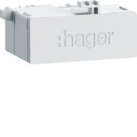 HAGER Modular-Buchse Cat6A RJ45 Feldkonf ZZ45WAN2PP rnd mass weiß