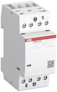 ABB Installationsschütz 25A 230V/UC 3S ESB25-31N-06 220-400V/UC 1Ö 2TE