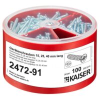 KAISER Geräteschrauben-Box si für EinbDose 2472-91 für ZentrDose