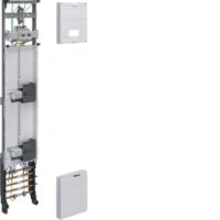 HAGER Komplettfeld 63A 2Z 3PBf 2V SS_5p ZH53W3NT 1350x250mm 300mm