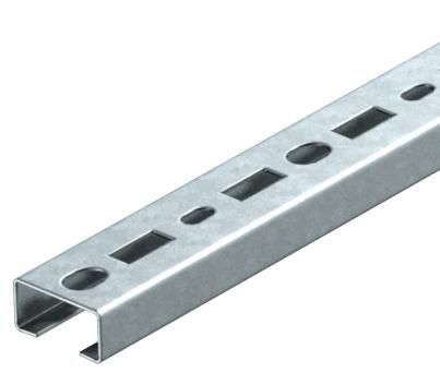 OBO Bettermann BETTERMANN C-Profilschiene ST 17mm CML3518P0500FS 500x35x18mm D1,25mm