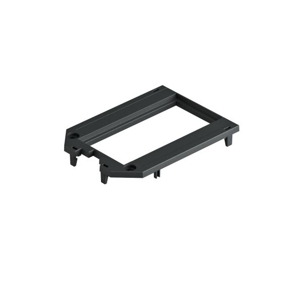 OBO Bettermann BETTERMANN Abdeckplatte PA 104mm 12fÖffn UT34 P2 schwarz RM45