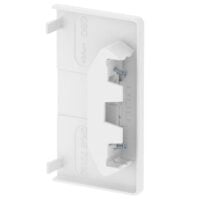 BETTERMANN Endstück GEB-K 130x70mm Kunststoff GK-E70130RW li/re reinweiß RAL9010 unbeh