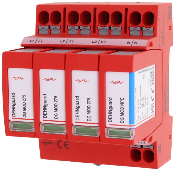 Dehn DEHN SE Überspannungsableiter 275VAC 4TE DG MP TT 275 Netzform-TN-S/TT 275VDC