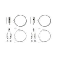 ESYLUX Set mit 2 Y-Drahtseilen 2m LENJA PDL#EO10850813
