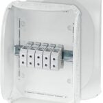 HENSEL Klemmenkasten 50qmm 5-fach Kunststoff Aufputz hfr DK 5055 G 355x255x122mm IP66