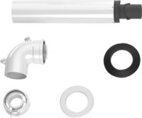 BOSCH Abgaszubehör FC-Set60-C13x Grundpaket waagerecht d:60/100 mm