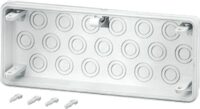 HENSEL Einführungsflansch Kunststoff 300x100mm Mi FM 25 Kabelverschr unbeh Vorpräg