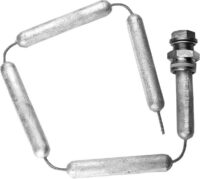 BOSCH Ersatzteil TTNR: 87099185050 Kettenanode 1" 807mm