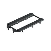 BETTERMANN Abdeckplatte PA 147mm 13fÖffn UT4 P3 schwarz RM45