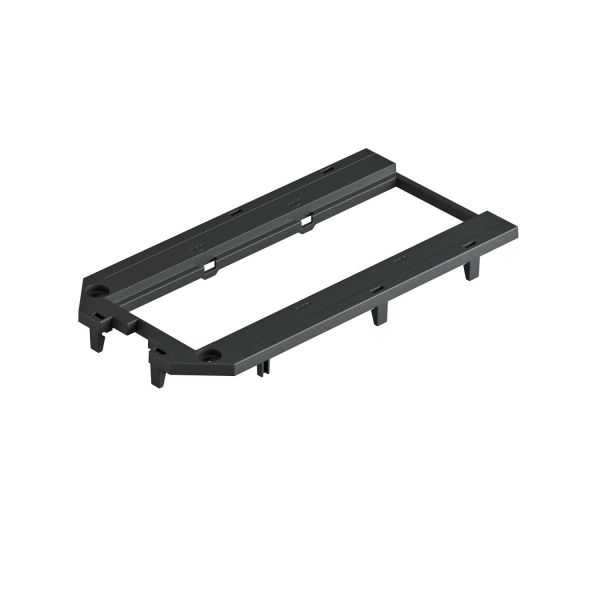 OBO Bettermann BETTERMANN Abdeckplatte PA 147mm 13fÖffn UT4 P3 schwarz RM45