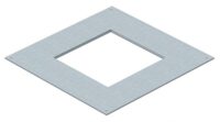 BETTERMANN Montagedeckel ST quadrat 4mm DUG 250-3 4 trocken 282x282mm