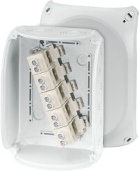 HENSEL Abzweigdose Klemme IP66/IP67/IP69 KF 1616 G 16qmm 210x155x92mm quadrat