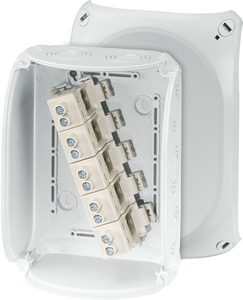 Hensel HENSEL Abzweigdose Klemme IP66/IP67/IP69 KF 1616 G 16qmm 210x155x92mm quadrat