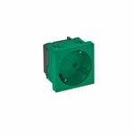 BETTERMANN Steckdose 1-fach mint matt GEB-K STD-D3S MZGN1 mit BS IP20