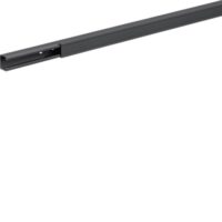 HAGER Leitungsführungskanal Kunststoff gra-schwarz LF1501509011 15x15x2000mm RAL9011 unbeh
