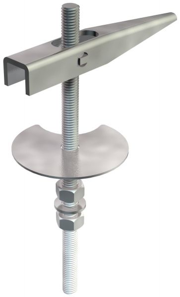 OBO Bettermann BETTERMANN Kippdübel Ø13mm ST M5x100mm 456 M5x100 G mit GewSchaft mit Mutter