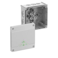 SPELSBERG Abzweigkasten 127x127mm Kunststoff grau Abox 060-L IP66 IK07 hfr