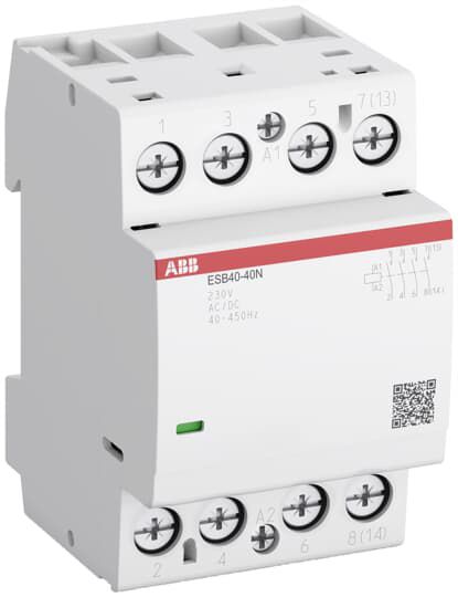 ABB ABB Installationsschütz 40A 24V/UC 4S ESB40-40N-01 220-400V/UC 3TE