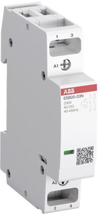 ABB Installationsschütz 20A 230V/UC 2S ESB20-20N-06 220-250V/UC 1TE