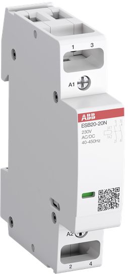 ABB ABB Installationsschütz 20A 230V/UC 2S ESB20-20N-06 220-250V/UC 1TE