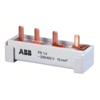 ABB Phasenschiene 4+N 17,6mm 10qmm 63A PS4/12NN Stift isol