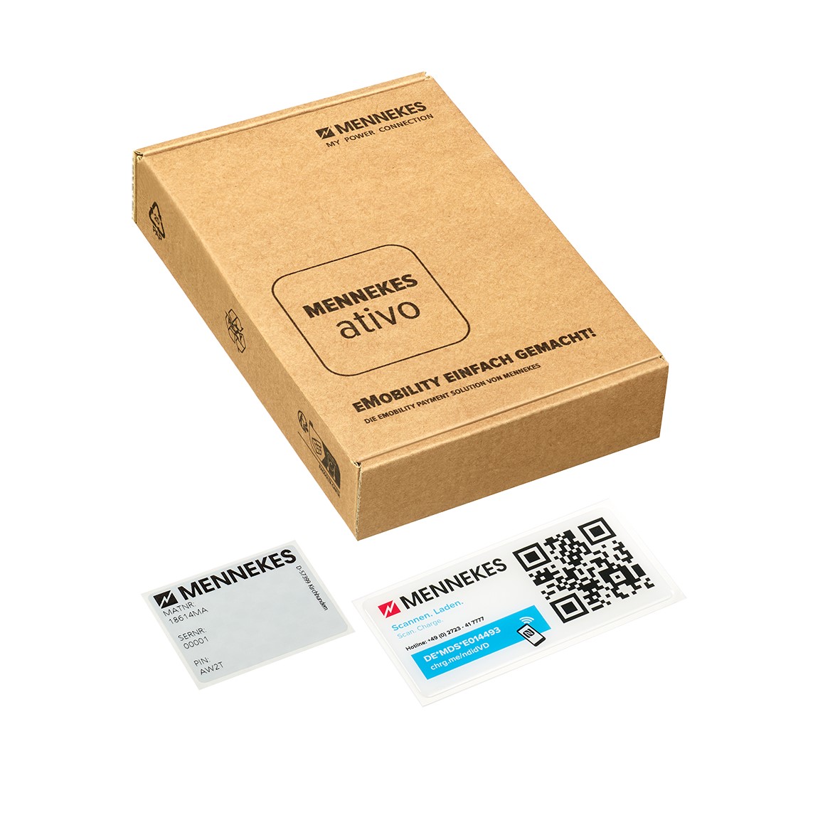 Mennekes Mennekes E-Mobil. ativo 4Business Paket ohne SIM-Karte 18614MA
