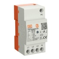 BETTERMANN Überspannungsableiter 230VAC V10 Compact2.0 Netzform-/TT 1,1kV 2,5TE