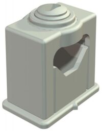 BETTERMANN Abstandsschelle 1-fach Ø24mm Kunststoff Greif 3041 LGR geschl hfr