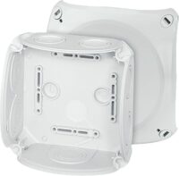 HENSEL Abzweigdose IP66 6qmm quadrat Kunststoff DK 0600 G 130x130x77mm Wand/Decke hfr