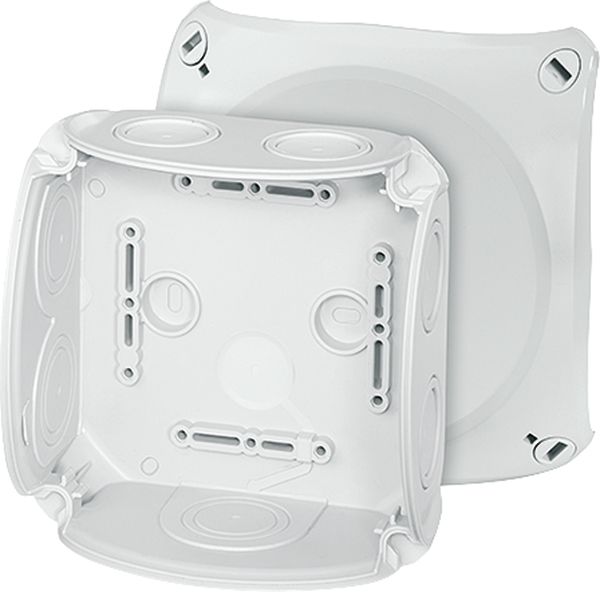 Hensel HENSEL Abzweigdose IP66 6qmm quadrat Kunststoff DK 0600 G 130x130x77mm Wand/Decke hfr