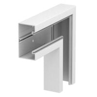BETTERMANN Flachwinkel GEB-K UT 70x130mm GK-F70130RW Kunststoff reinweiß unbeh RAL9010