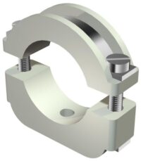 BETTERMANN Abstandsschelle 1-fach Ø34mm Kunststoff 3022 LGR geschl hfr