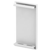 BETTERMANN Endstück GEB-K 130x70mm ST GS-E70130RW li/re reinweiß RAL9010 hfr besch