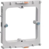 HAGER Geräteeinbaudose GEB-K 1-fach Front GLT1511 Tragring/bügel 83,5mm schraub