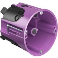 KAISER DNTdose luftd Ø68x74mm Kunststoff rnd O-range ECON Data 9280-22 Dichtmembran