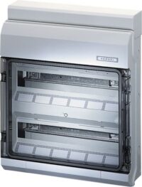 HENSEL Automatengehäuse Aufputz 2x18TE Kunststoff KV 9236 IP65 403x483x129mm ET93mm