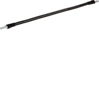 HAGER Verdrahtungsbrücke 1ph 250mm 10qmm K67M 50A Stift isol schwarz