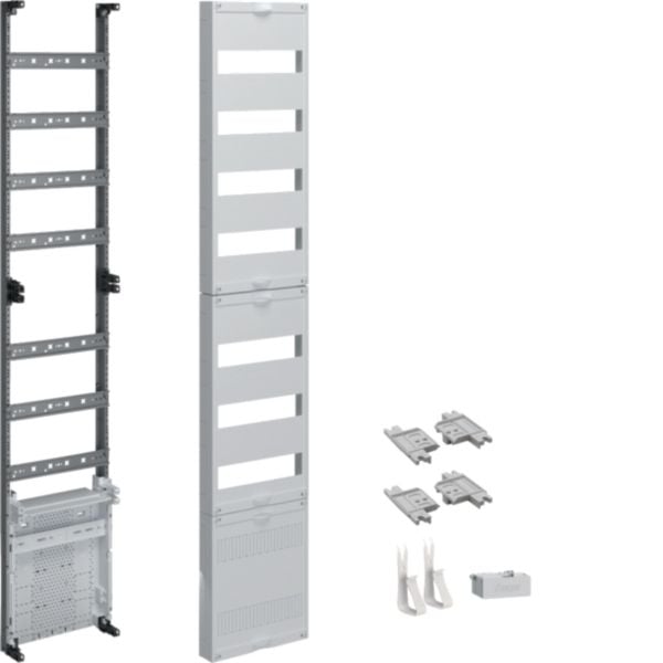 HAGER Verteilerfeld 7x12TE APZ mit Ausschn ZU59V7RKAPZ2 B250xH1350mm mit Abdeckung mit MPL