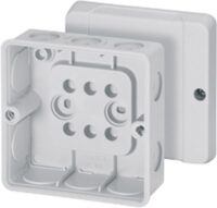 HENSEL Klemmenkasten 4qmm Kunststoff 98x98x52mm DE 9340 Aufputz IP55 hfr