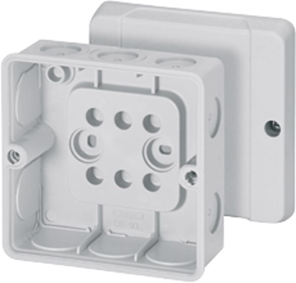 Hensel HENSEL Klemmenkasten 4qmm Kunststoff 98x98x52mm DE 9340 Aufputz IP55 hfr