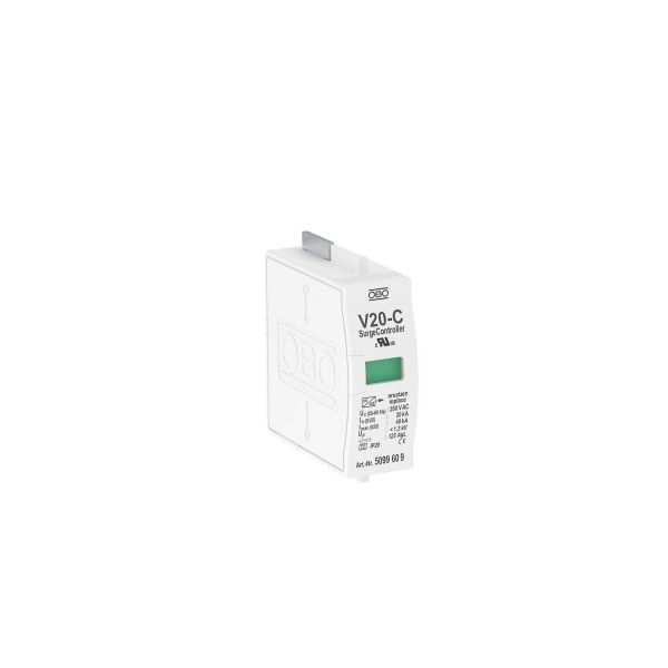 OBO Bettermann BETTERMANN Überspannungsableiter 230VAC V20-C 0-280 Netzform- 230VDC 1,3kV 1TE