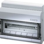HENSEL Automatengehäuse Aufputz 1x18TE Kunststoff KV 9118 NT IP65 403x333x129mm ET93mm