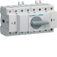 HAGER Lastumschalter 4p 63A IP20 HIM406 für Verteilereinb lang Drehgriff