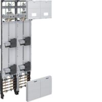 HAGER Komplettfeld 63A 4Z 3PBf 4V SS_5p ZK53W7NT 1350x500mm 300mm